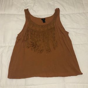 Fringe Tank Top